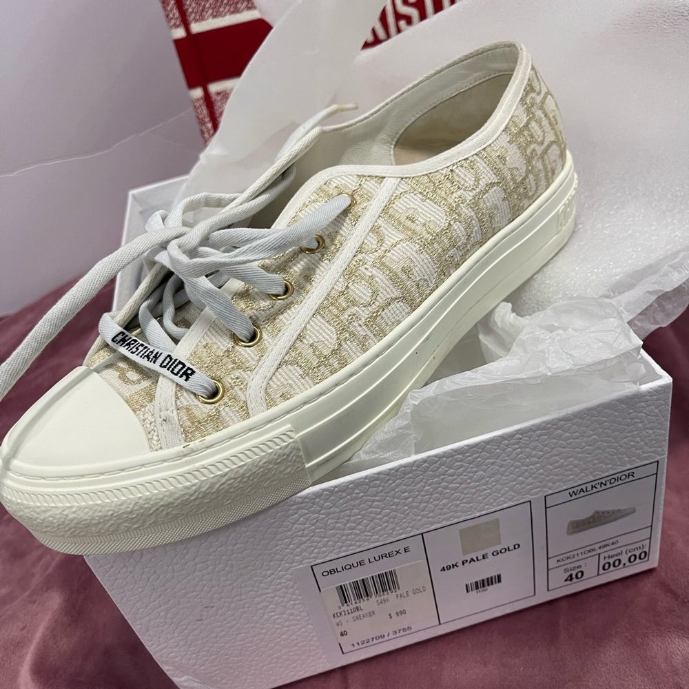 Like New 100% Authentic Dior Sneakers